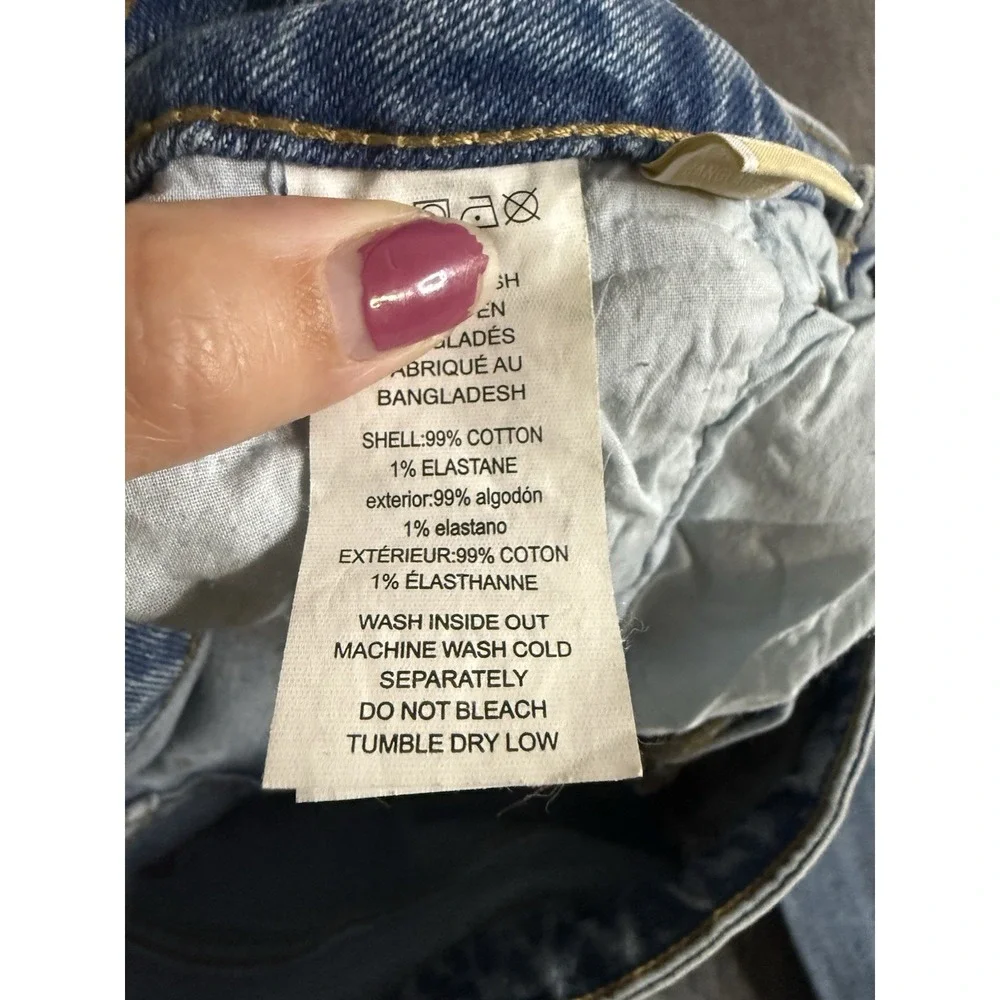 Michael Kors Women's Bootcut Light Wash Blue Denim Jeans Stretch Mid Rise Sz 6